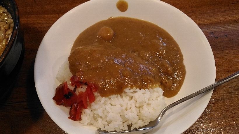 中野駅 中野屋 で たぬきそば ミニカレーセット ぼんやり駅そば訪問記